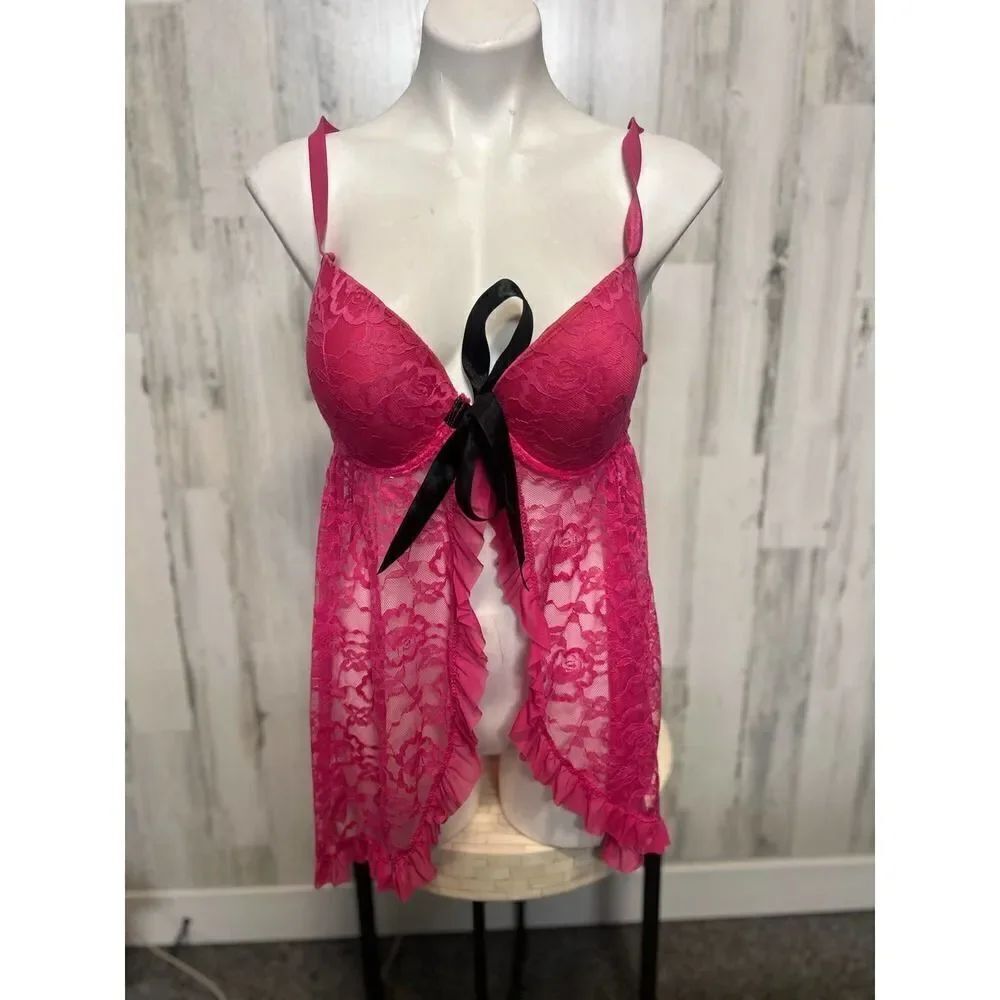 Pink lingerie